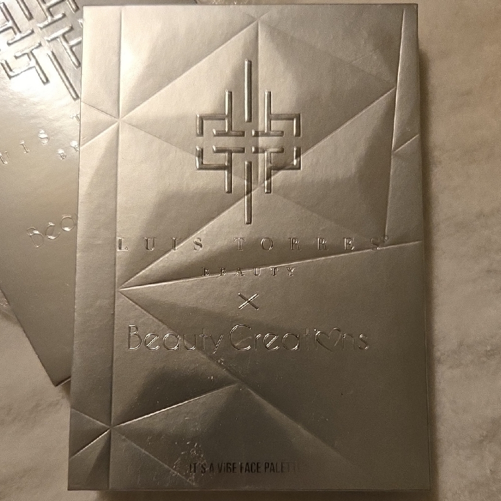 Luis Torres Beauty Creations Silver Vibe Face Palette